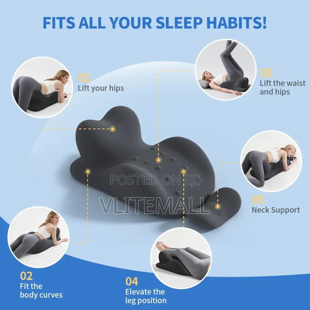 Multifunctional Ergonomic Memory Foam Wedge Pillow