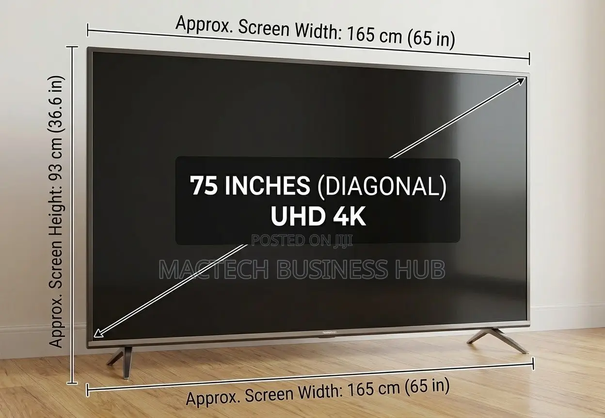 Brand New 75 Inch 4K Ultra HD Android Smart TV