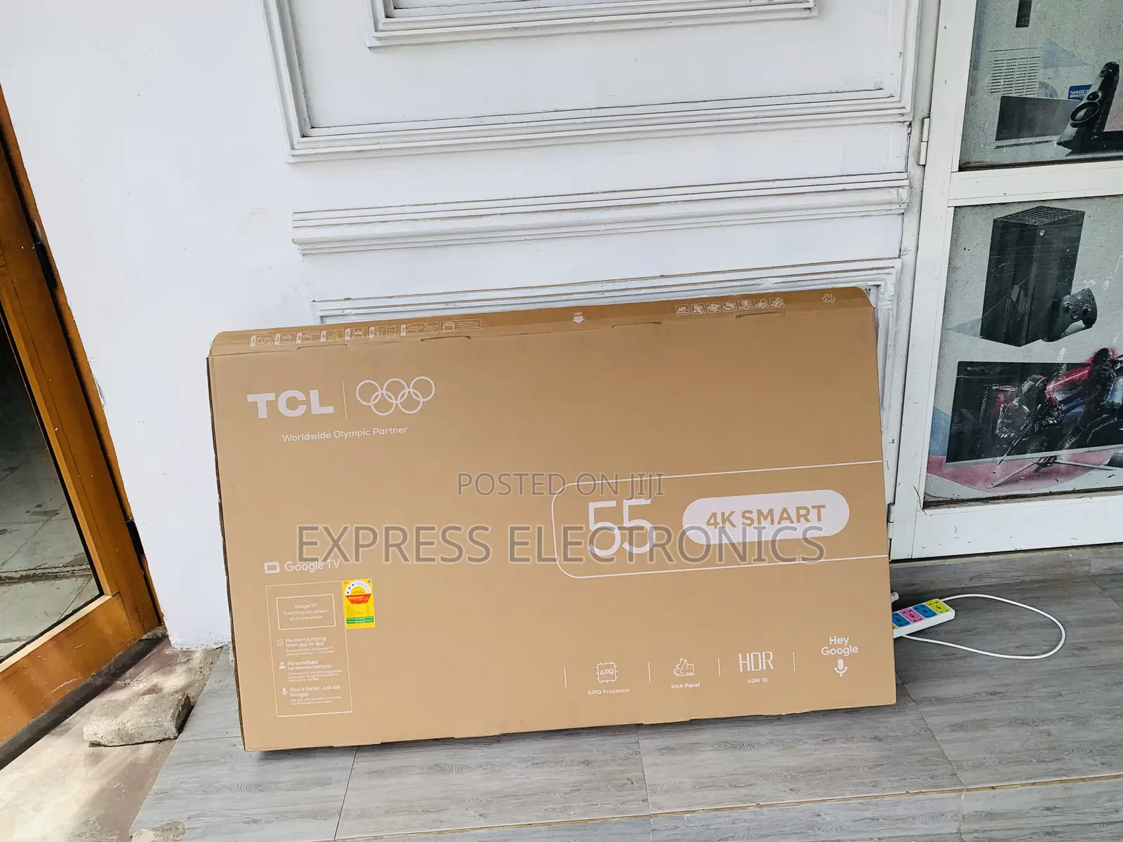 Call and Shop TCL 55′′ 4K UHD 4K Smart Android TV 55P635