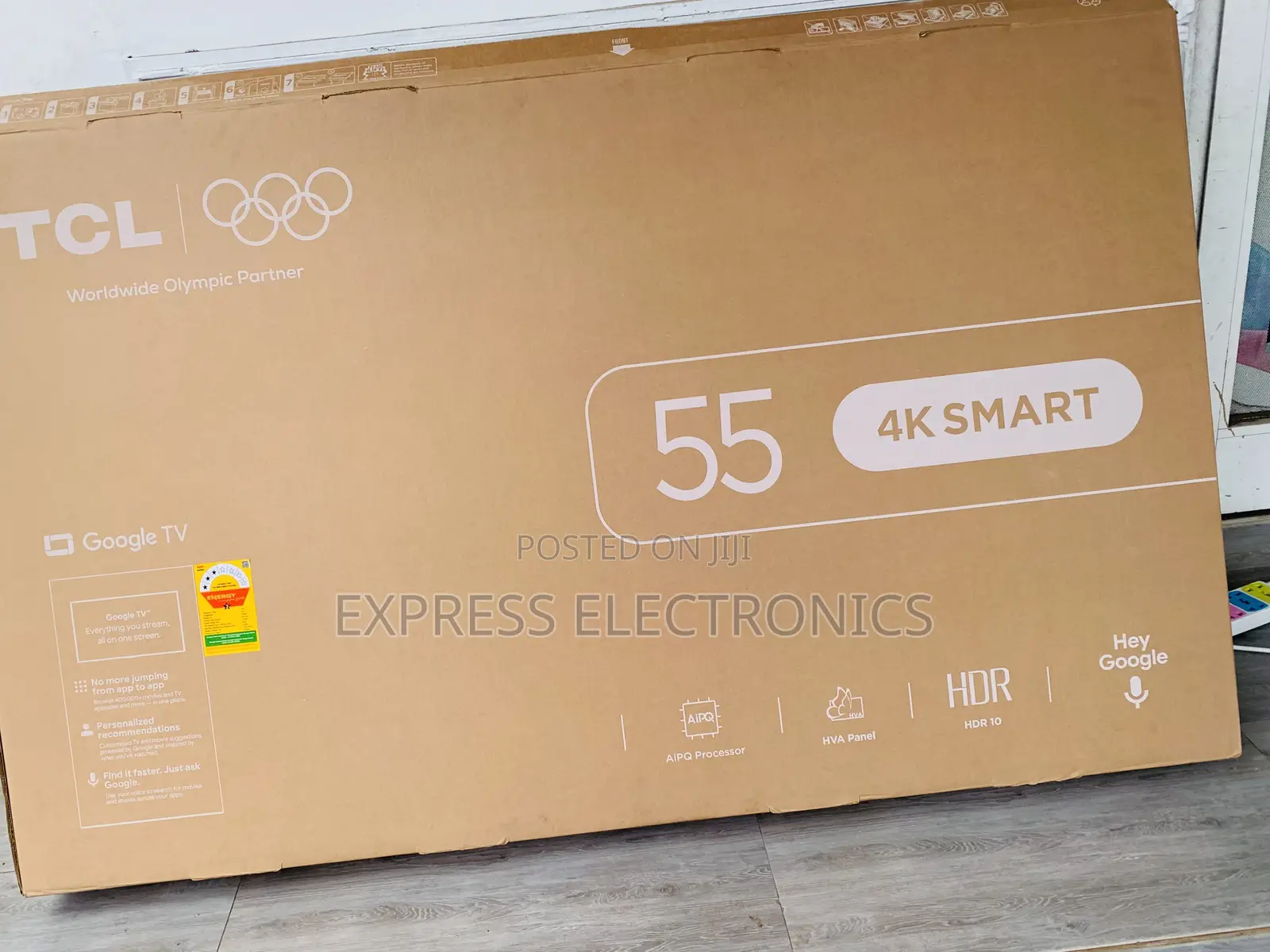 Call and Shop TCL 55′′ 4K UHD 4K Smart Android TV 55P635
