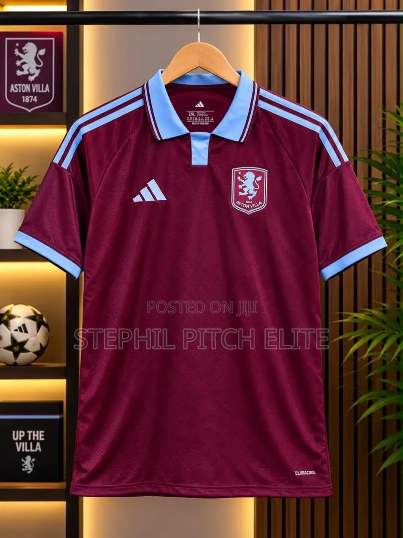 Aston Villa 2026/26 Home Jersey