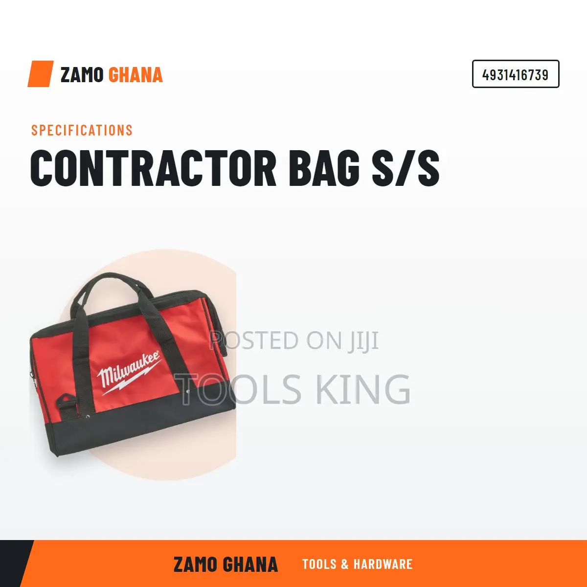 Contractor Bag S/S - 