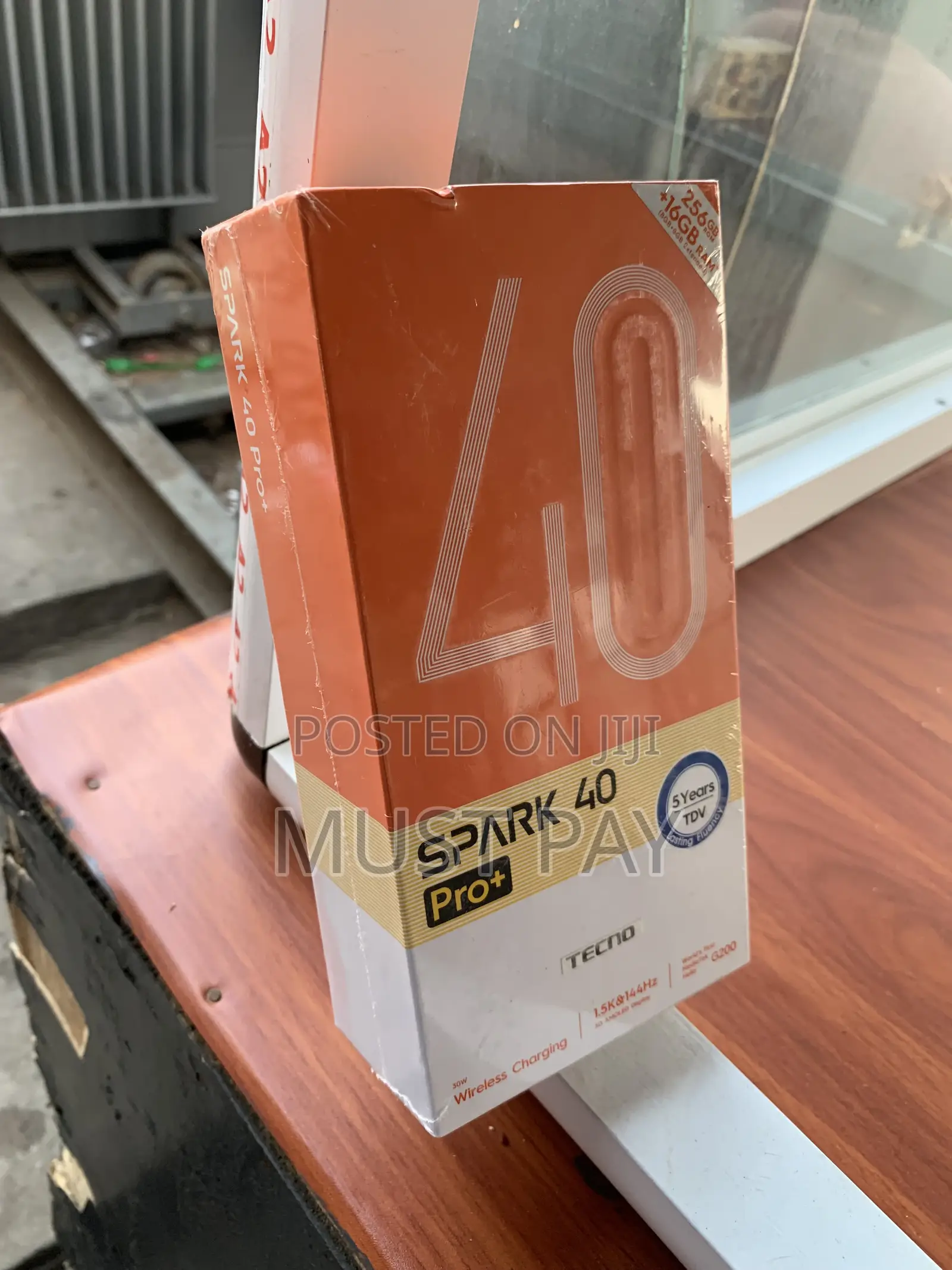New Tecno Spark 40 Pro+ 256 GB Black