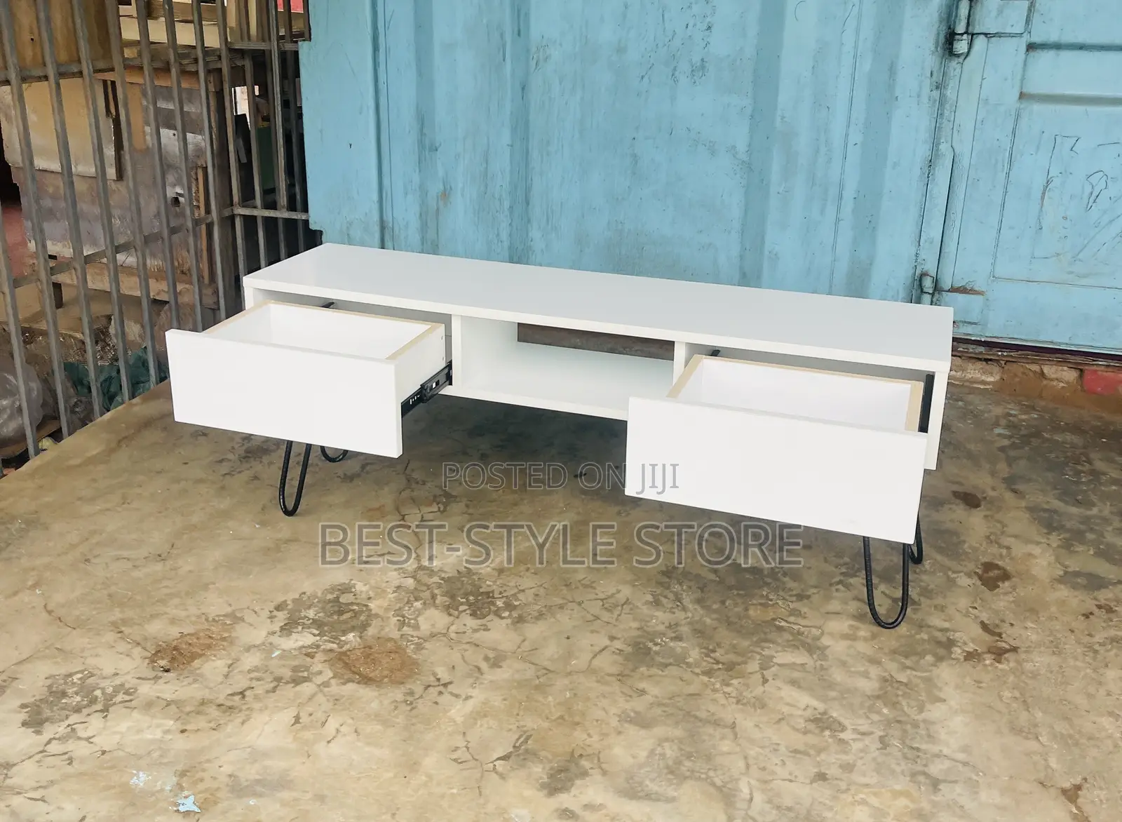 Modern TV Stand White