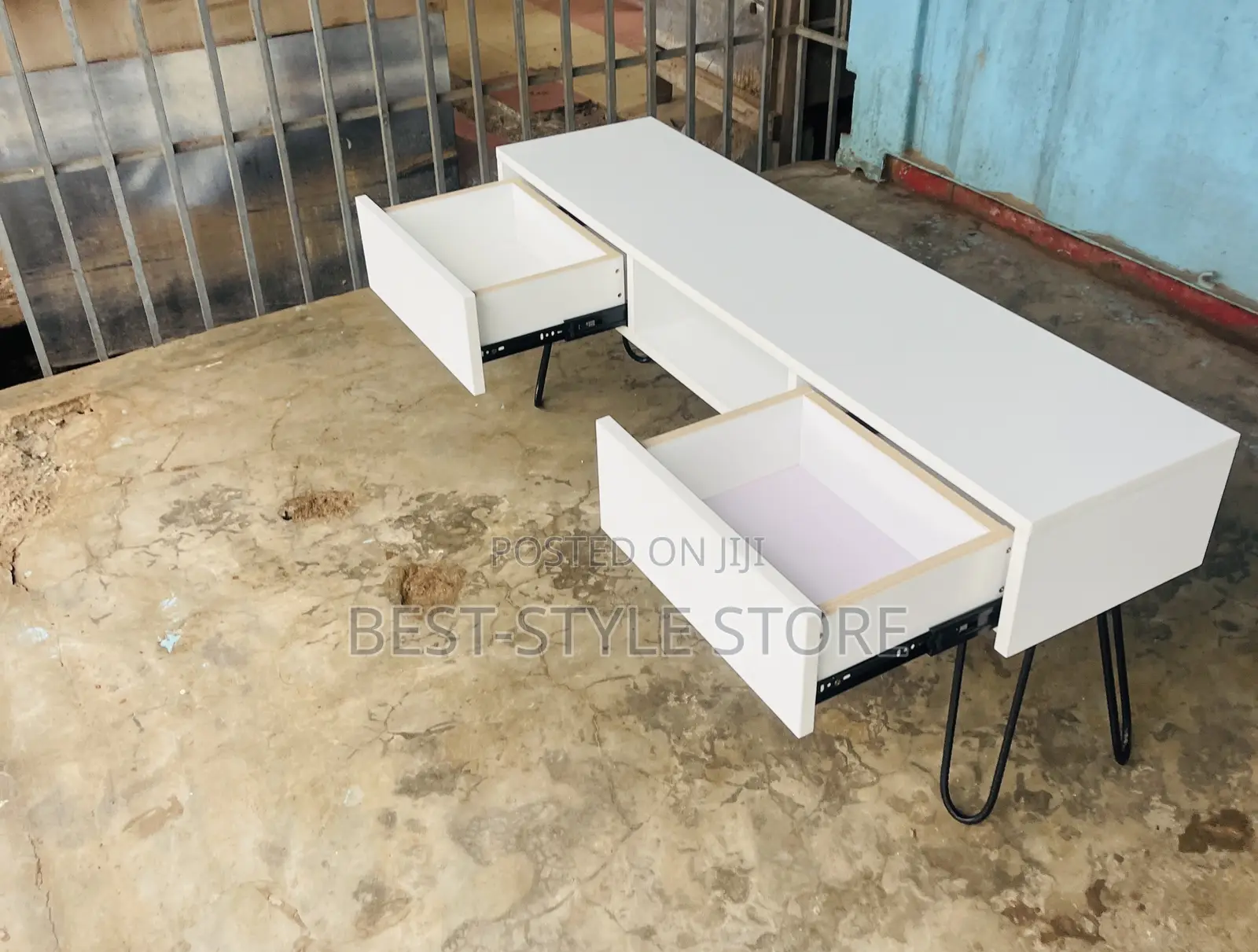 Modern TV Stand White