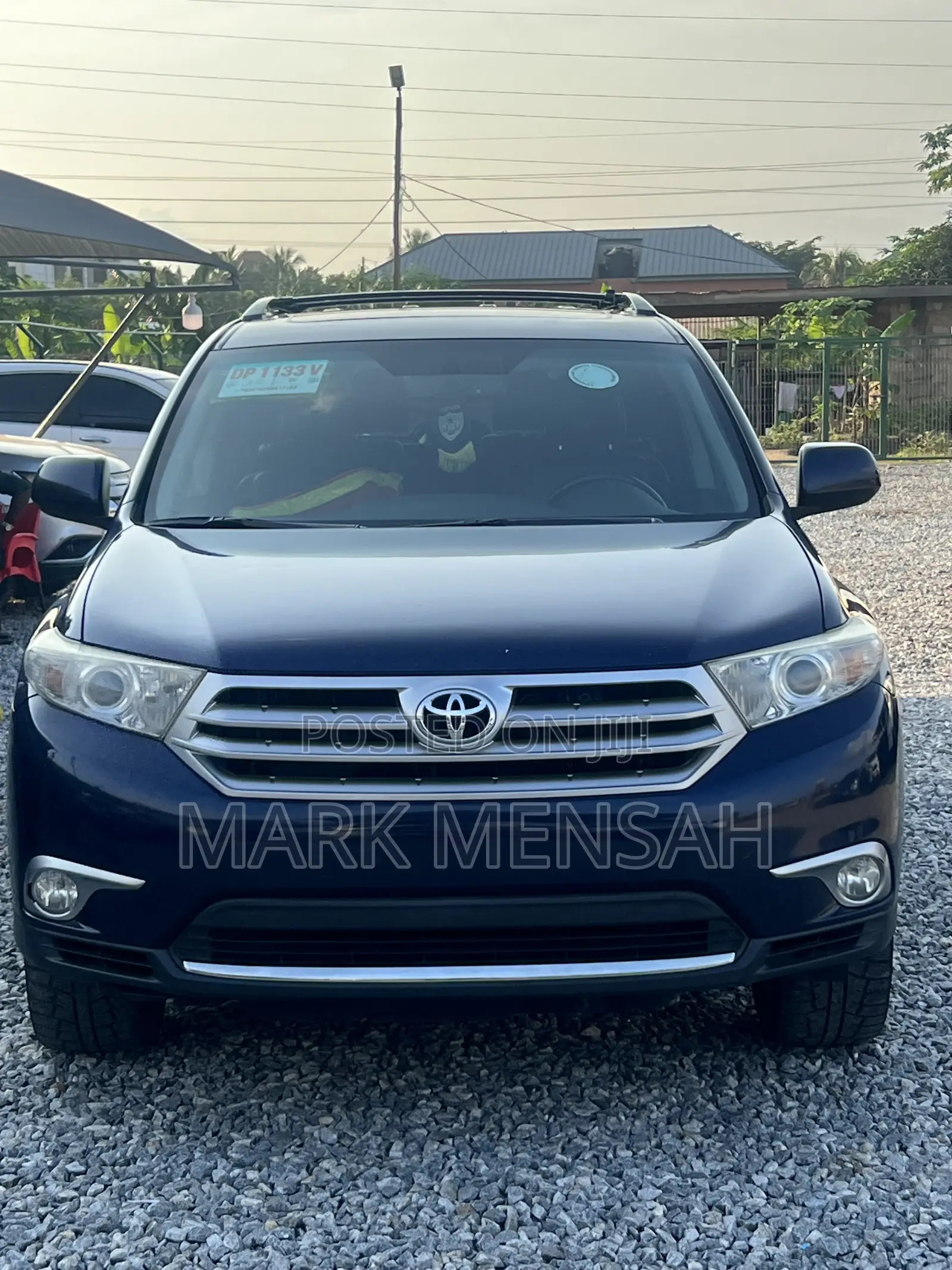 Toyota Highlander 2012 Blue