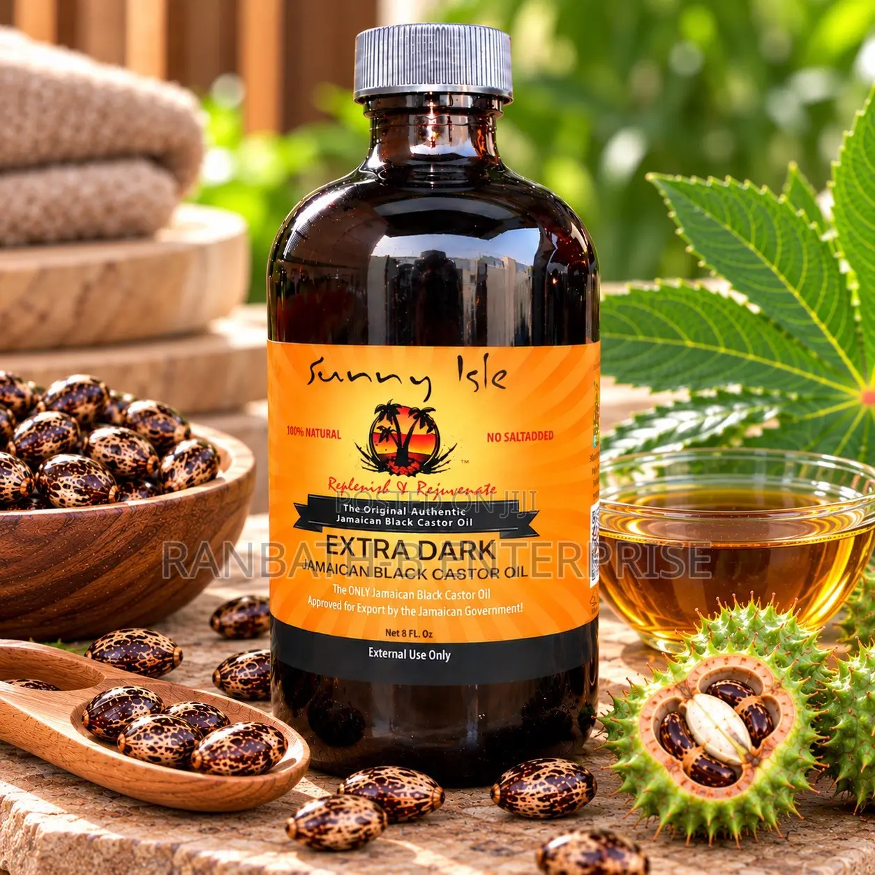 Sunny Isle Extra Dark Jamaican Black Castor Oil for Hair Care