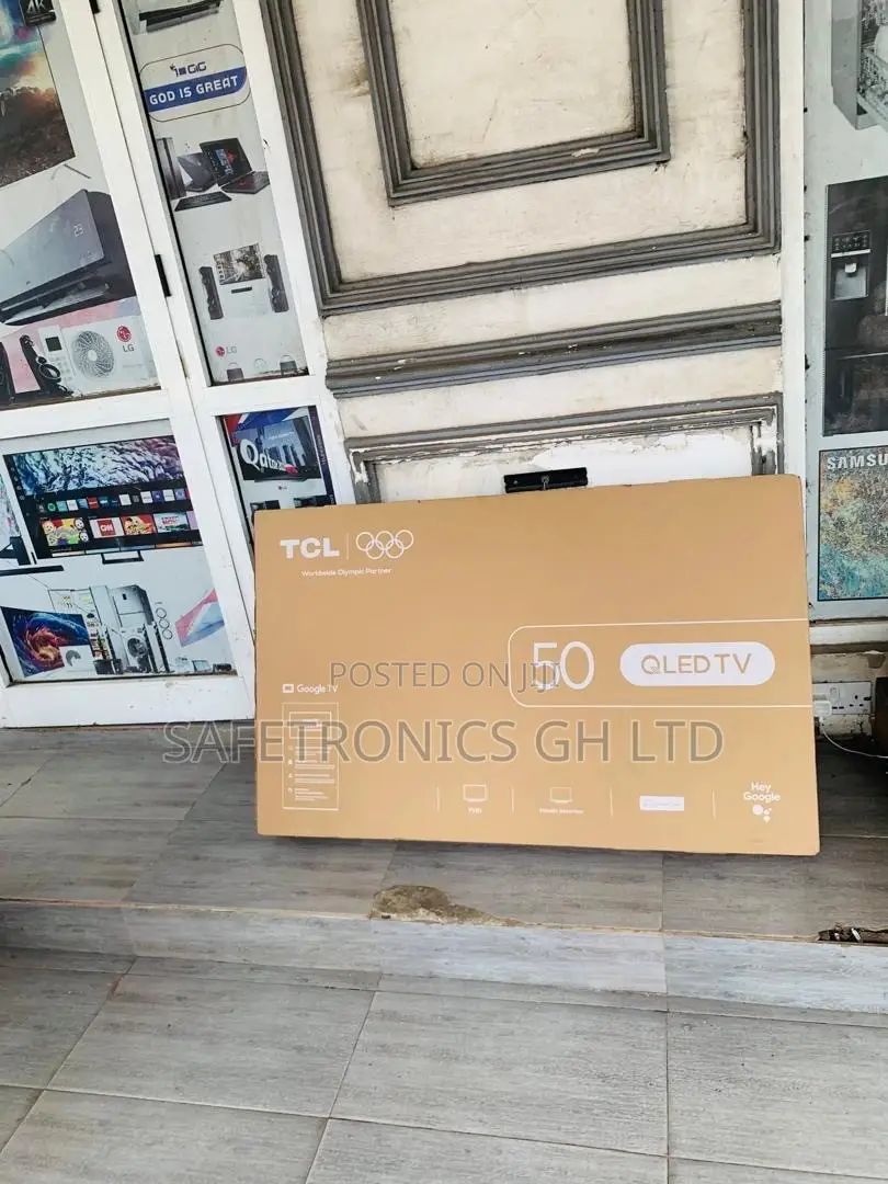 Newly Sealed 2k TCL 50 Inch Android Qled TV
