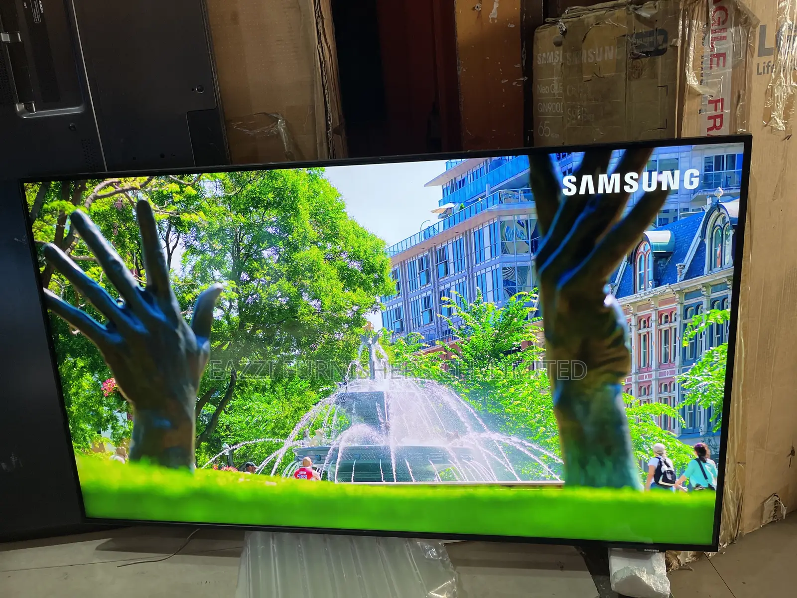 Samsung 55 Inche Crystal UHD Air Slim 55bu8000 4k UHD HDR Satellite TV