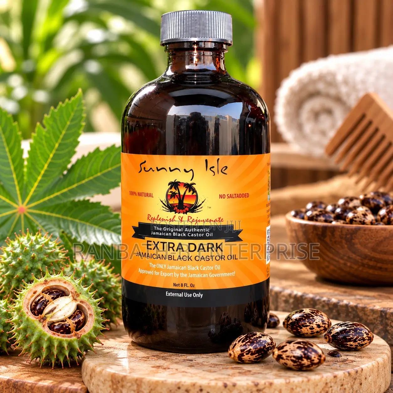 Sunny Isle Jamaican Black Castor Oil for Hair and Scalp Care