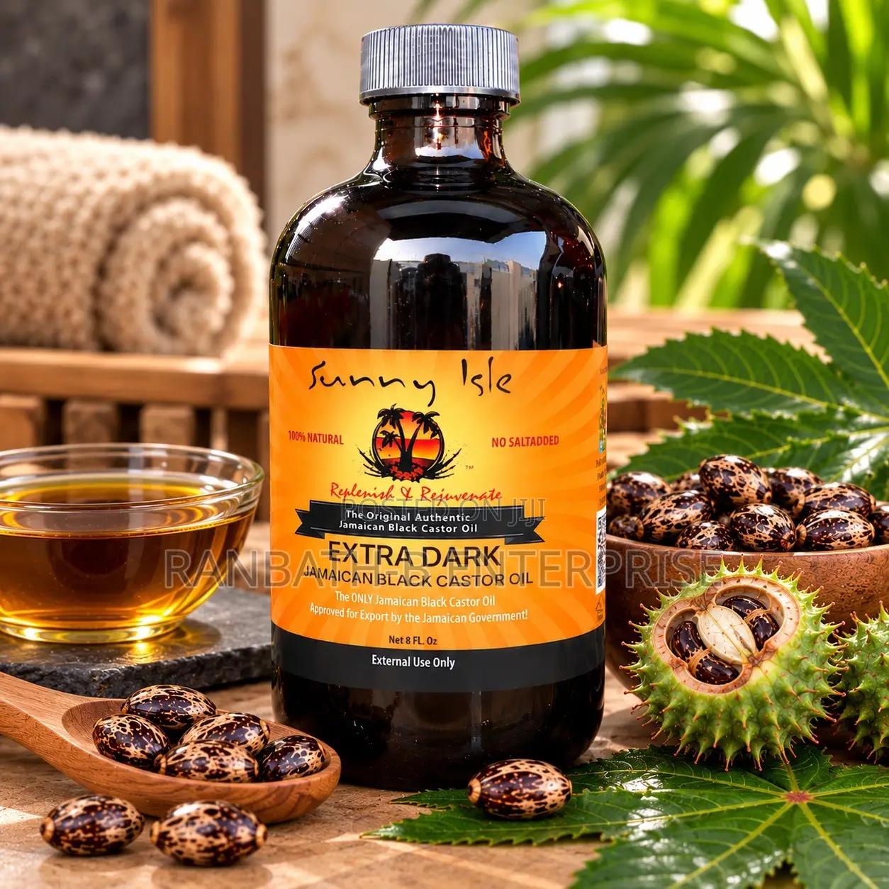 Sunny Isle Jamaican Black Castor Oil for Beard and Hair Grooming