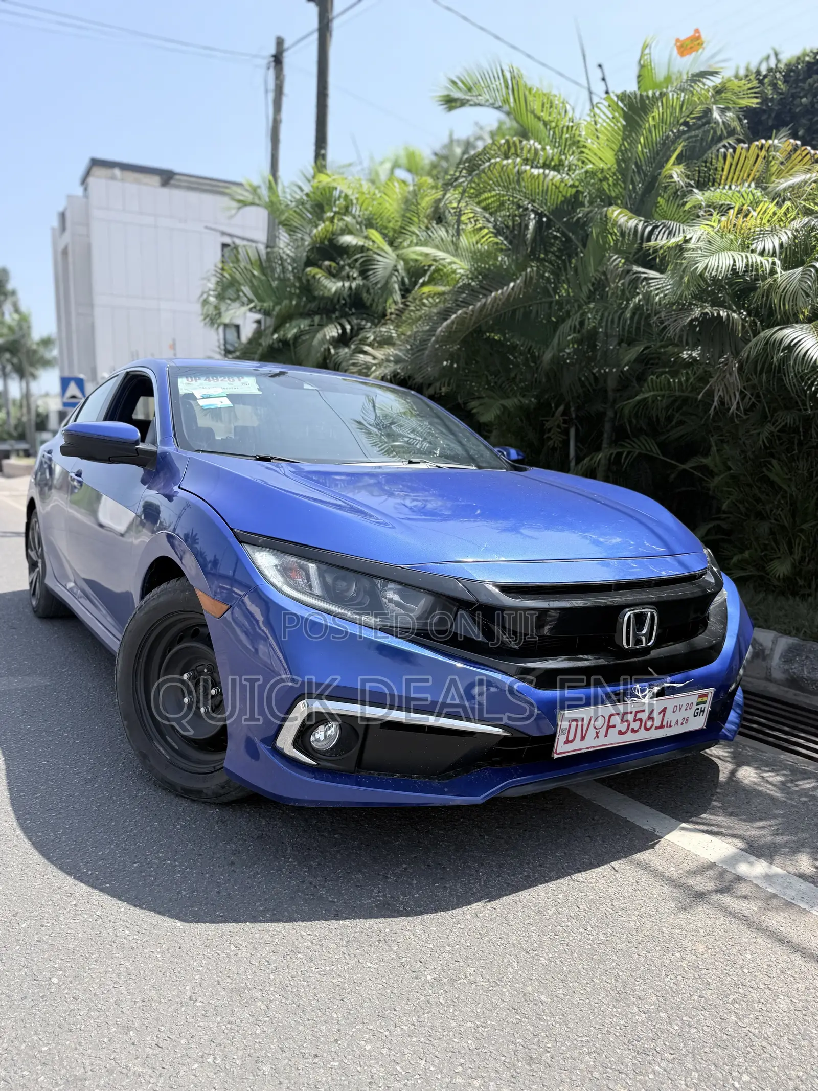 Honda Civic Sport Sedan 2019 Blue