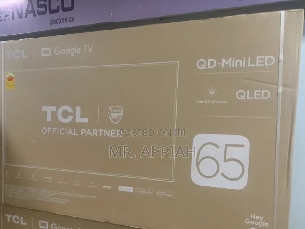 Shop Classic TCL 65” Android Smart 4k TV(Remote Control)Black