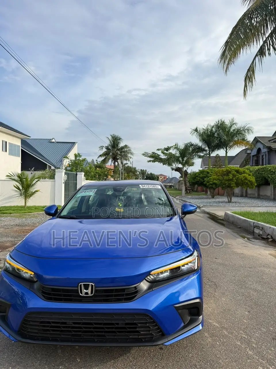 Honda Civic 2022 Blue