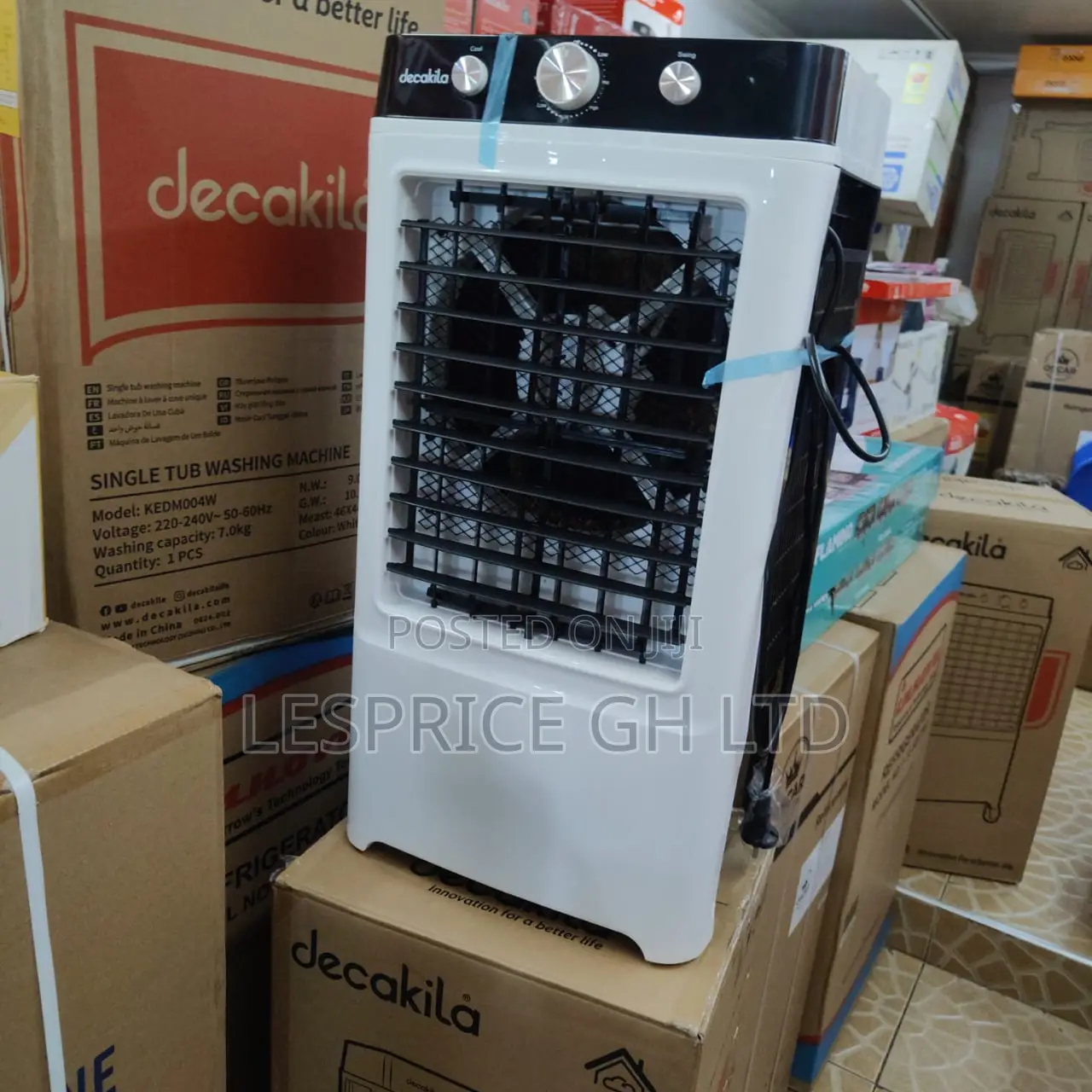 Founders Day Promo on Our Compact 100W Evaporative Decakila Air Cooler
