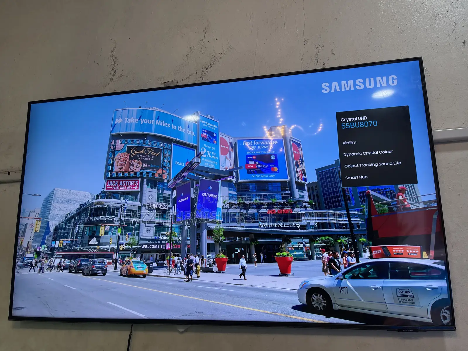 55bu8000 Crystal UHD Extra Slim 4k UHD Smart Satellite Air Slim 55 Inc