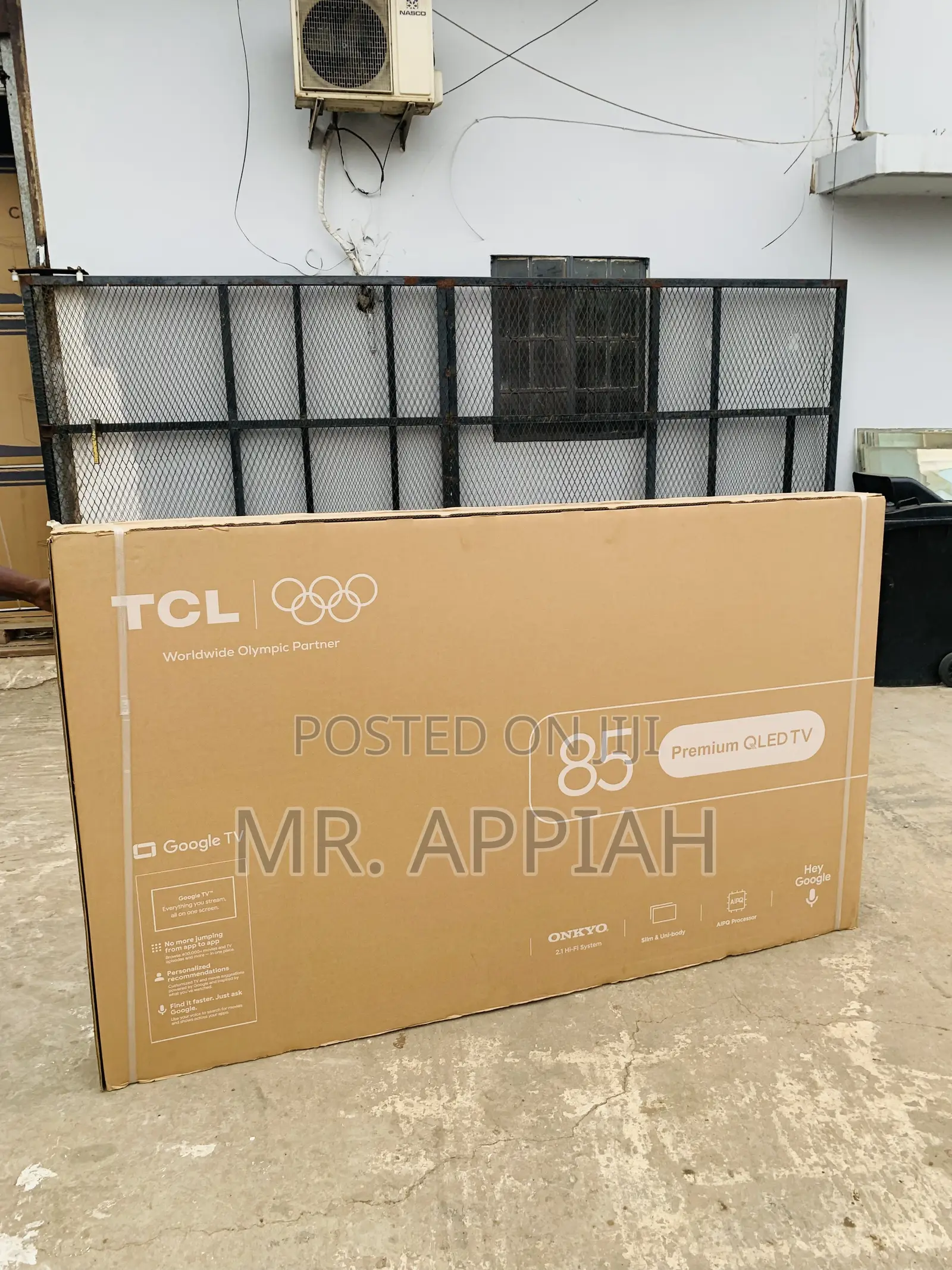 Exceptional Performance TCL 85 Inch Qled Television(Black)