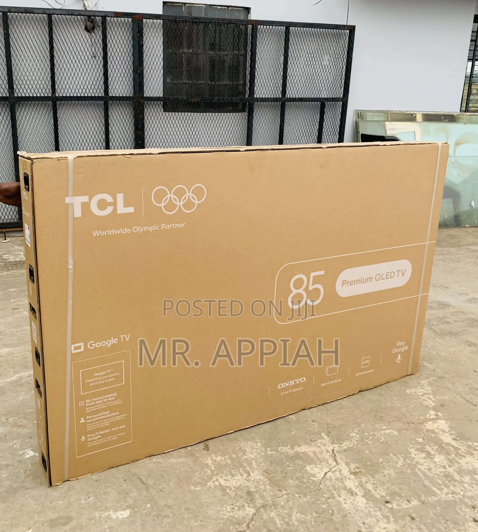 Upgrade Your TV With TCL 85 Inch Qled 4k Smart TV(Remote Control)