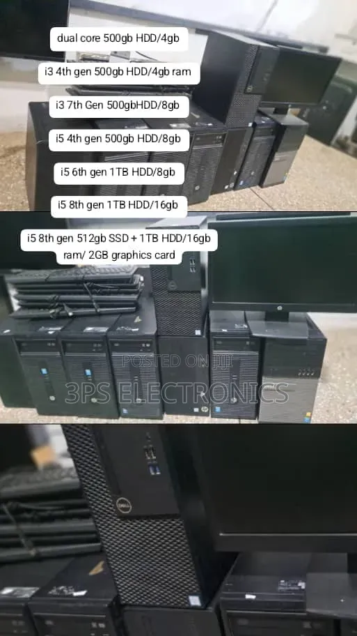 Desktop Computer HP EliteDesk 800 16GB Intel Core i5 SSD 512GB