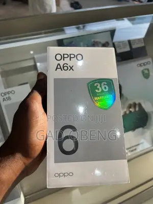 New Oppo A6x 128 GB Blue