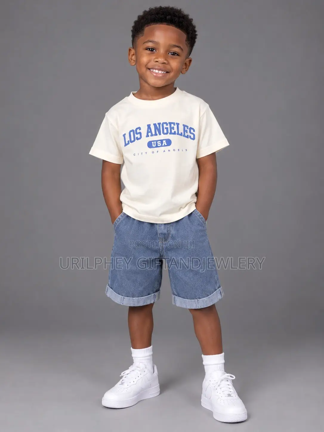 Two Piece Summer Outfit for Boys