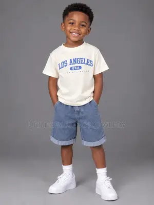 Two Piece Summer Outfit for Boys