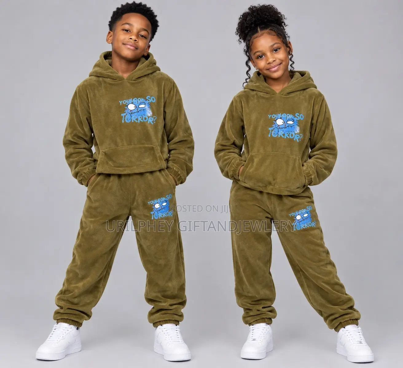 Fleece Sweat Suit for Kids