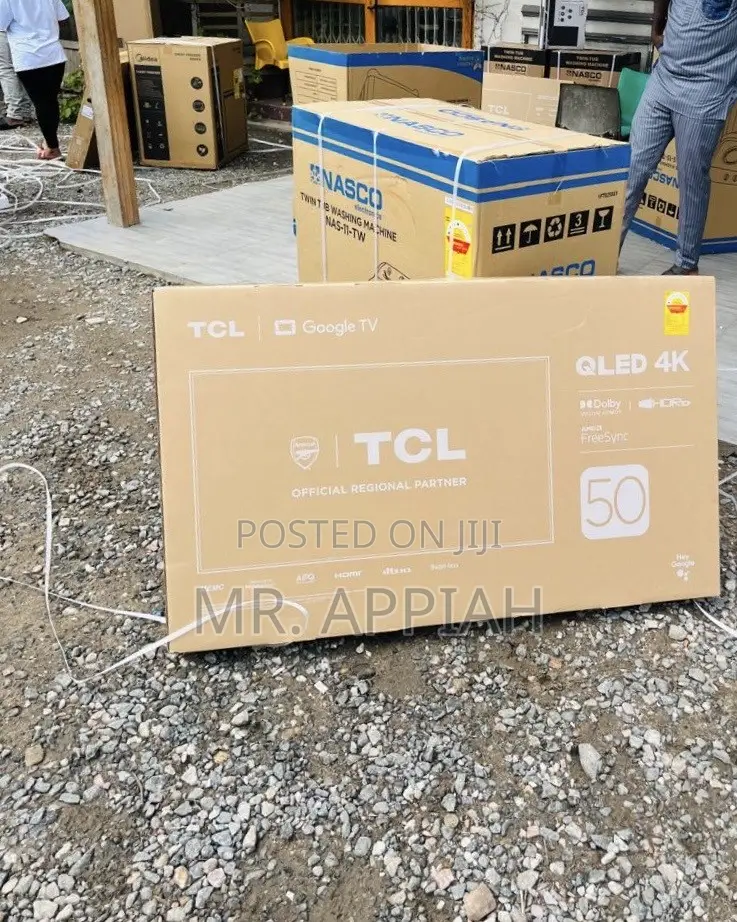 Flat Screen TCL UHD 4k Android 50 Inches TV