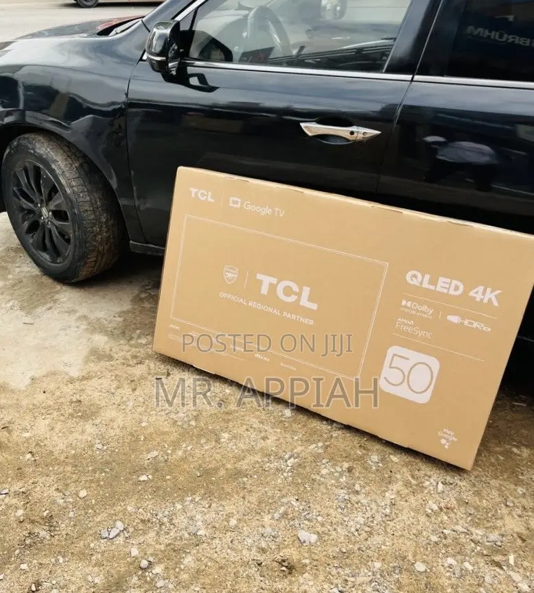 Upgrade Your TV With TCL 50 Inch UHD 4k Smart TV(Black).