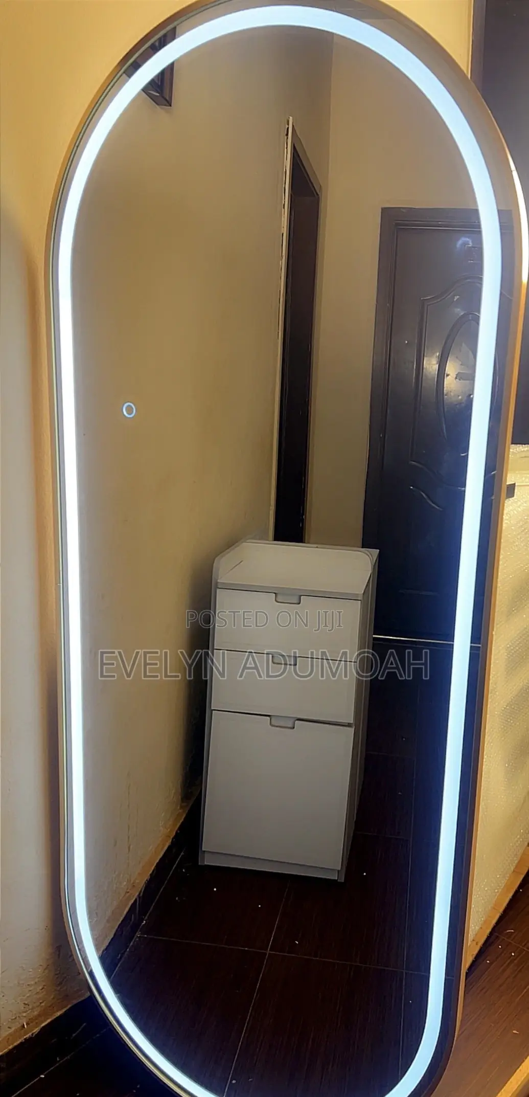 LED Full-Length Arch Mirror – Modern Standing Mirror