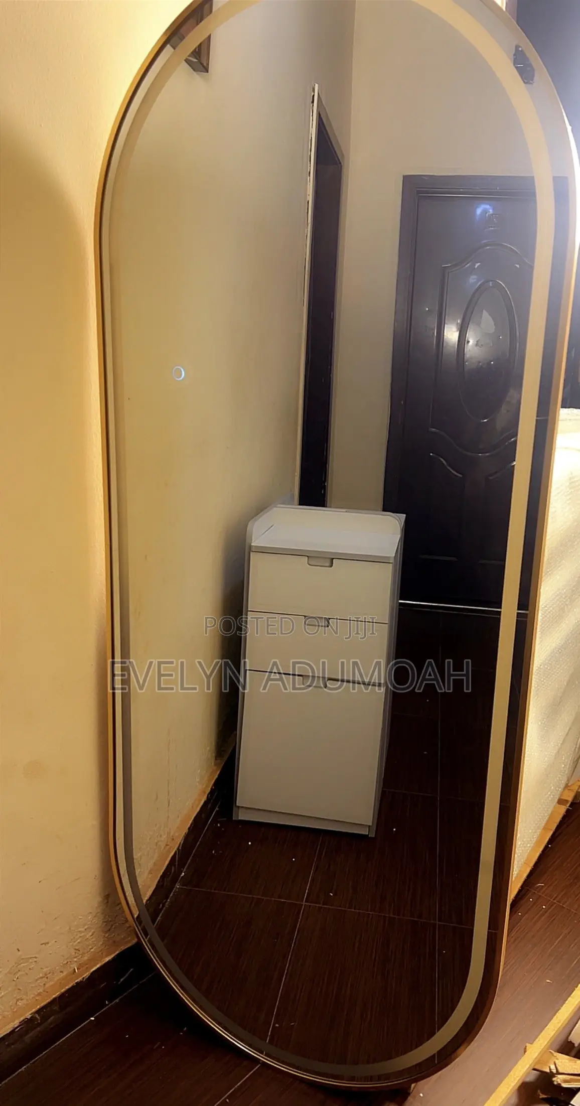 LED Full-Length Arch Mirror – Modern Standing Mirror