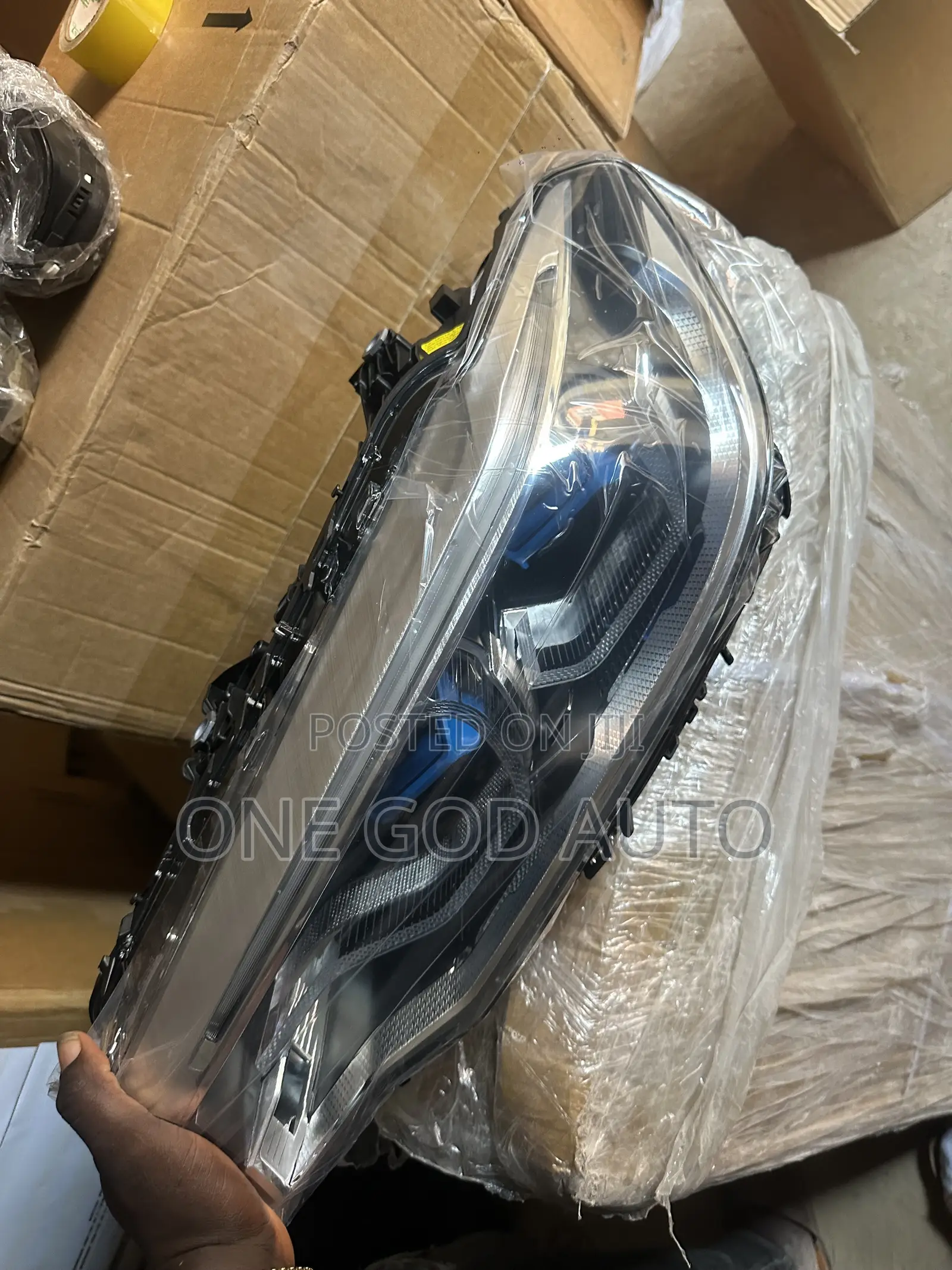 BMW G30 Headlights Pair 2018,2019,2020,2021,2022