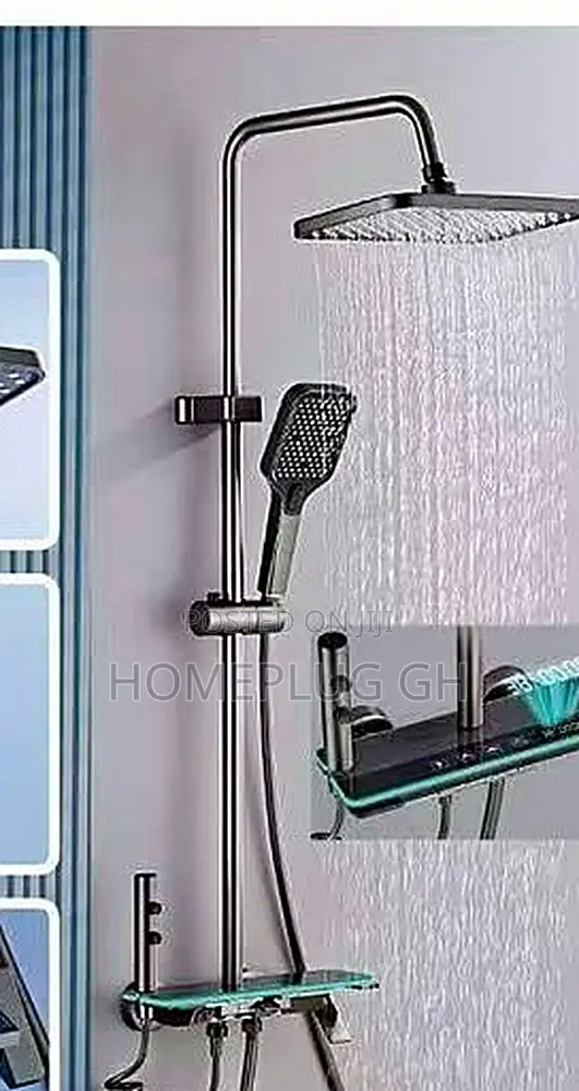 Shower Set – Gray (AL-018)