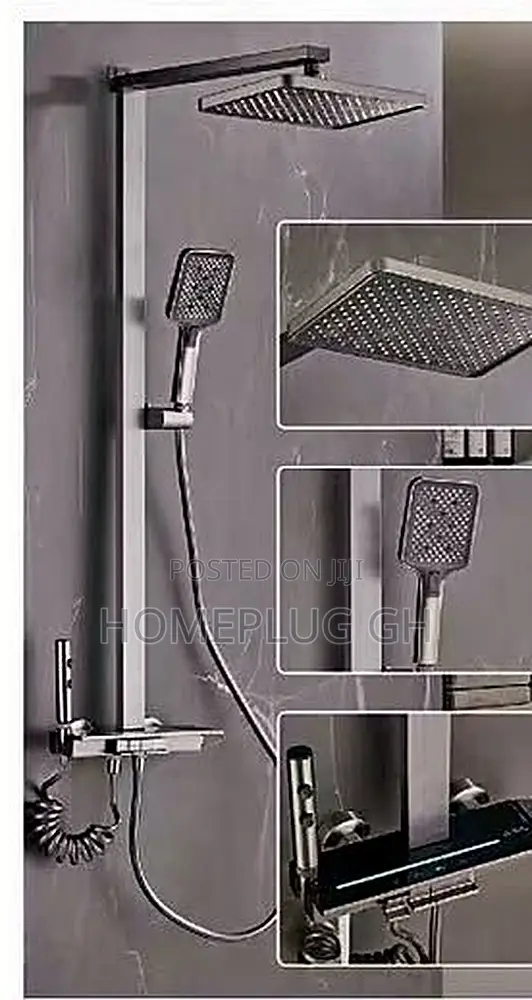 Shower Set – Gray (AL-009)