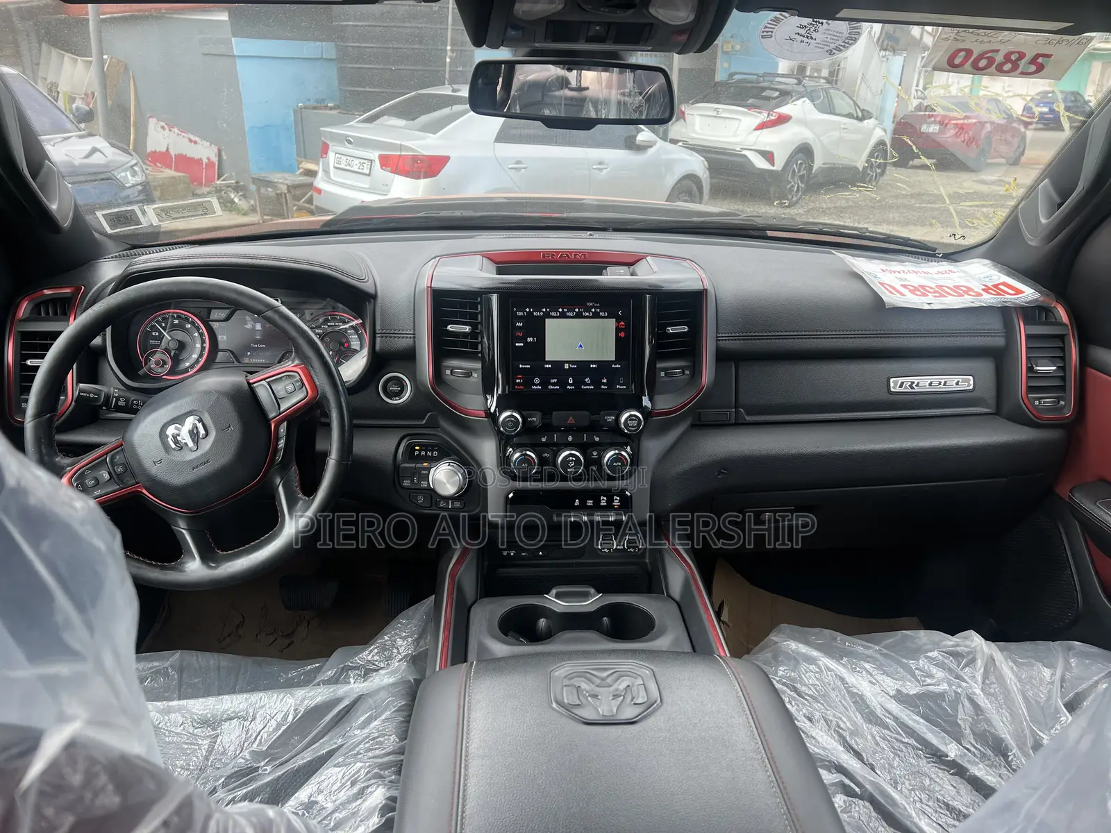 Dodge RAM 2019 Red