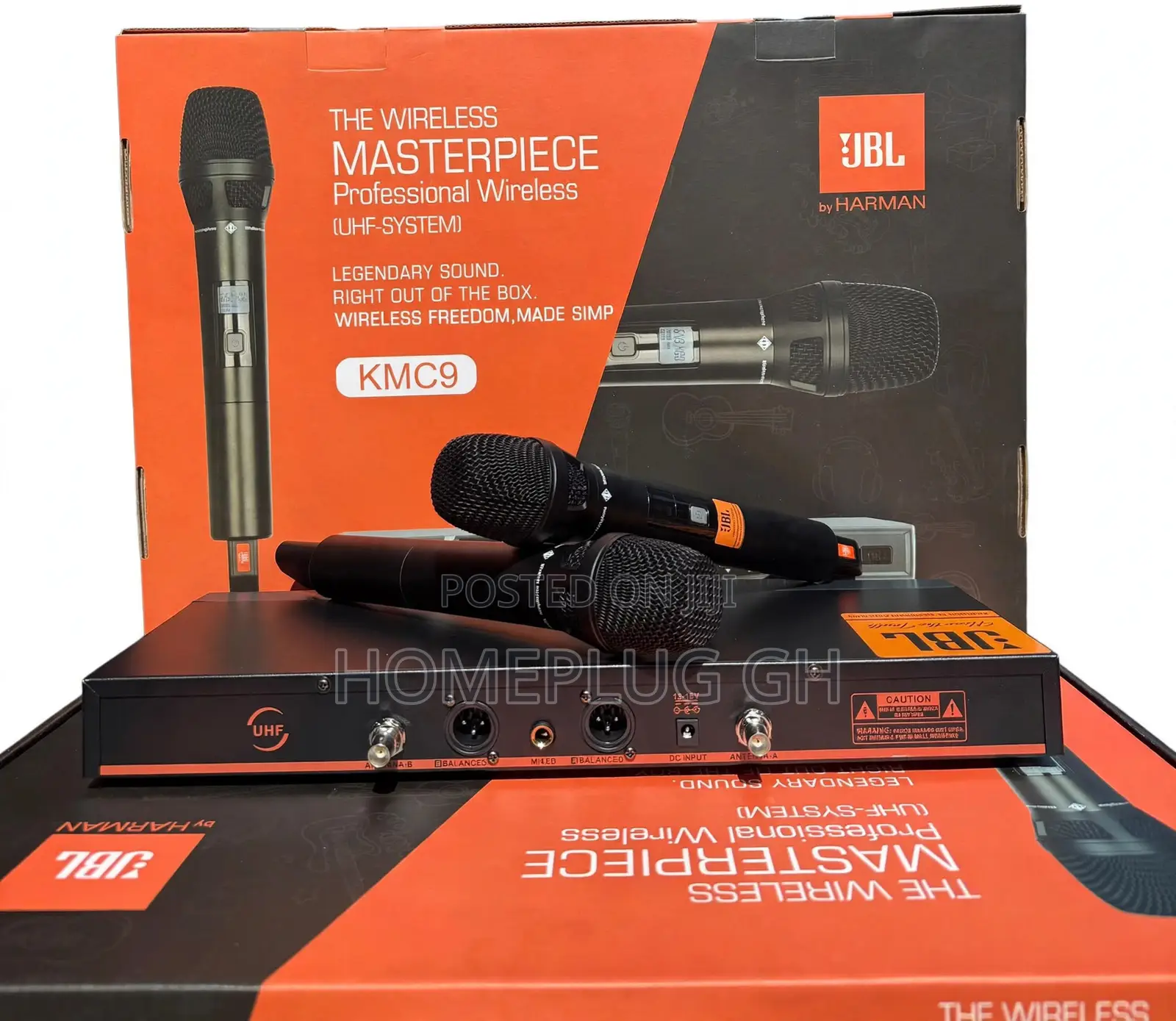 JBL KMC9 Wireless Mic Set