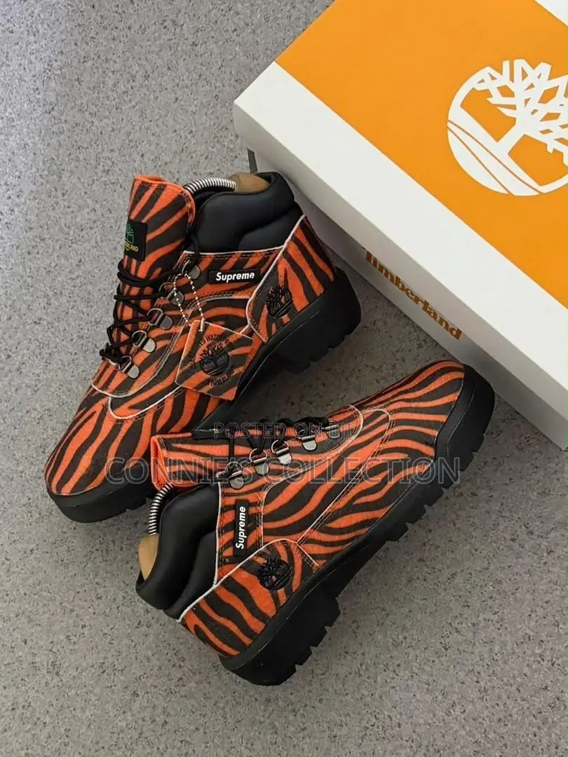 Supreme X Timberland Field Boot "Tiger"