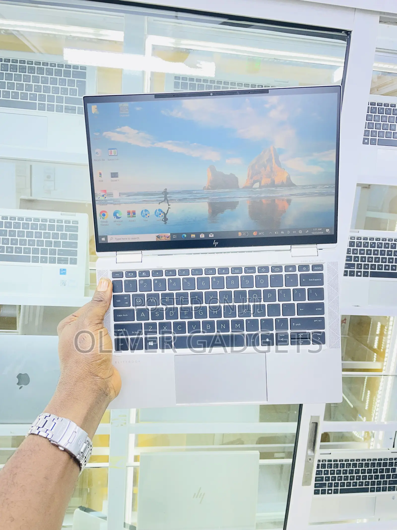 Laptop HP EliteBook x360 1030 G7 16GB Intel Core i5 SSD 256GB