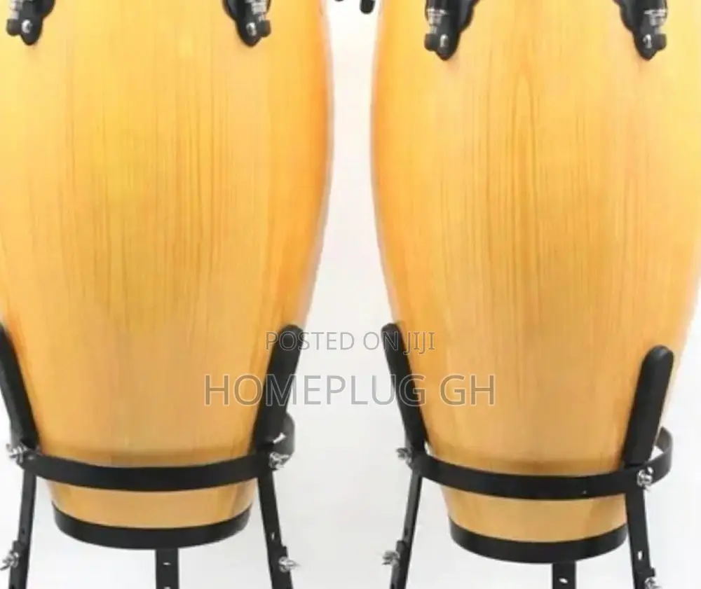 Conga Drums (Pair) – Natural