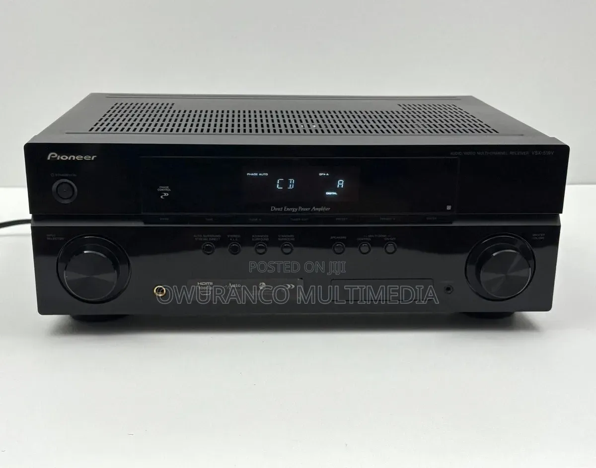 Pioneer VSX-819H Channel USB,AV Receiver 3 HDMI Inputs - Dolby TrueHD