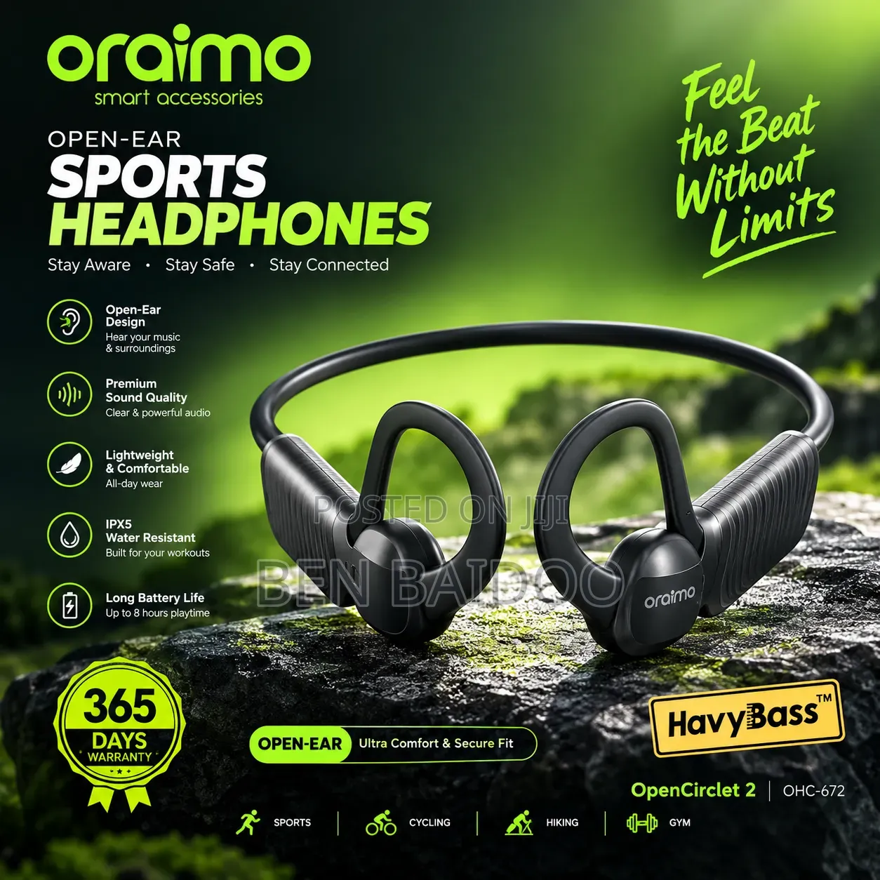 Oraimo Circlet2 (Long Battery Life)