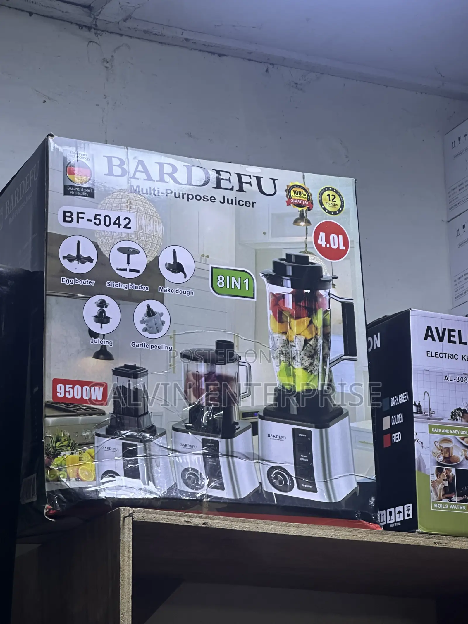 Multipurpose Juicer/ Blender 8in1
