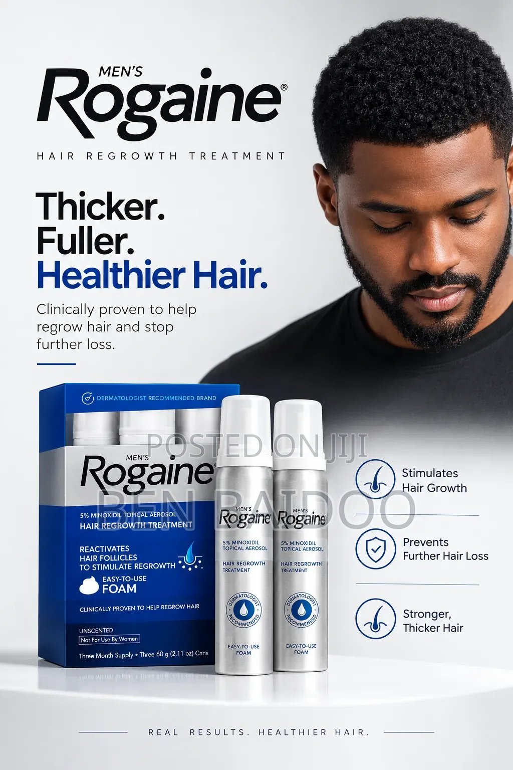 Rogaine Minoxidil (Men's Hair Booster)