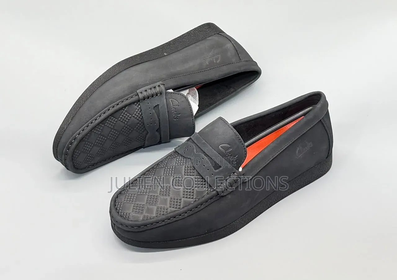 Clarks Loafers Shoes Black Brown