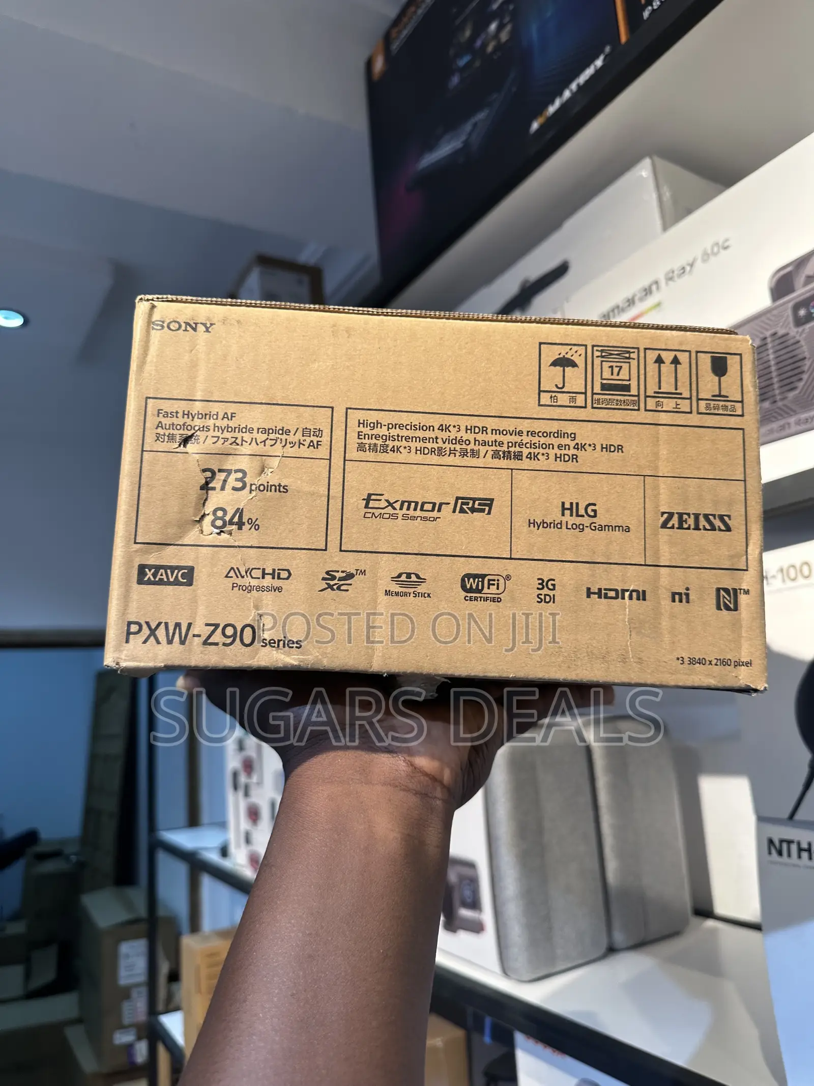Sony PXW-Z90v 4k HDR Xdcam With Fast Hybrid Af