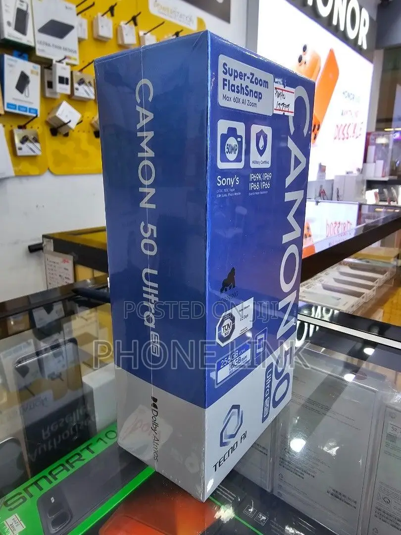 New Tecno Camon 50 Ultra 256 GB Gray