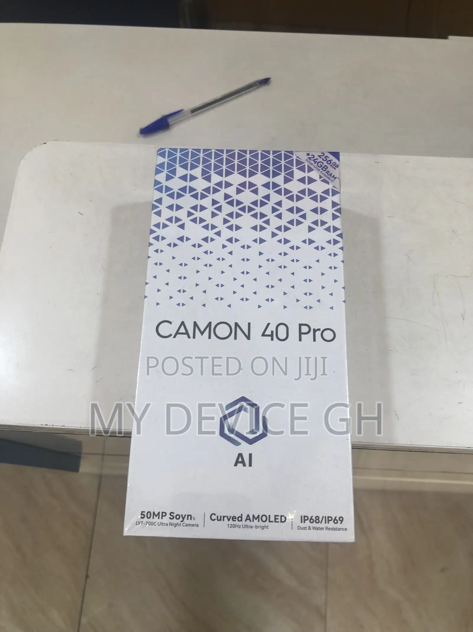 New Tecno Camon 40 Pro 5G 256 GB Black