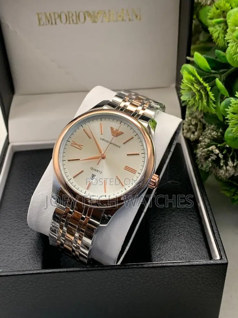 Armani Stainless Luxury Watch