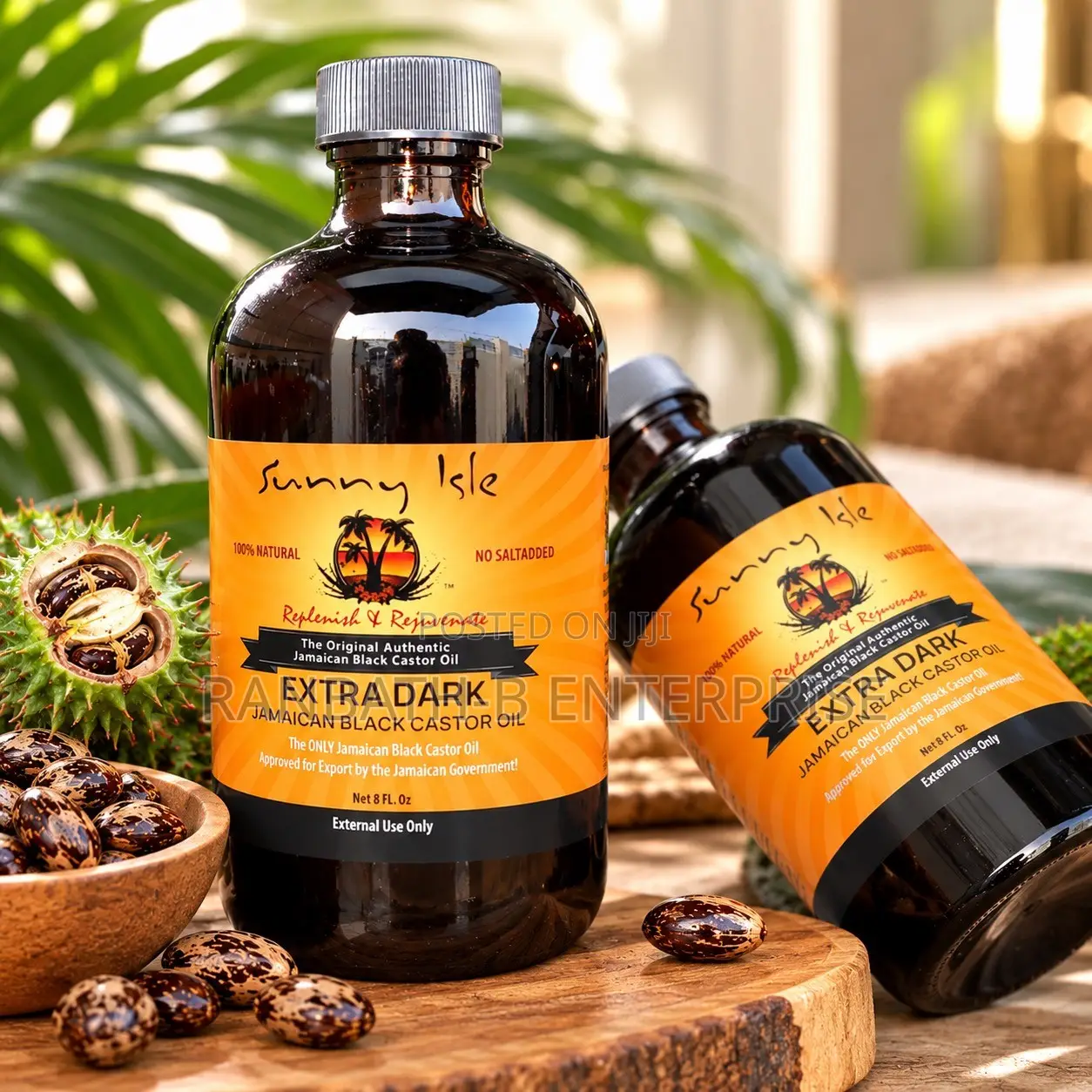 Sunny Isle Extra Dark Jamaican Black Castor Oil for Curly & Coily Hair
