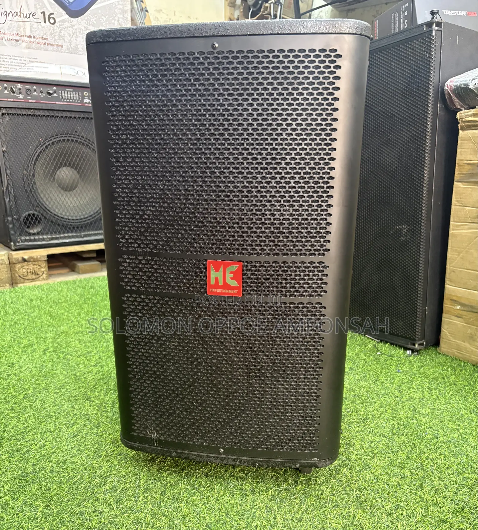 Heavy Portable Active Speaker System